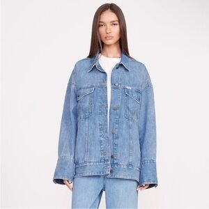Staud x Wrangler “The Biggest Jean Jacket”